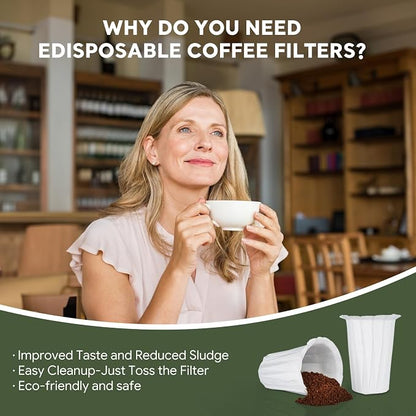Disposable Paper Coffee Filters K Cup Paper Filters - Image 7