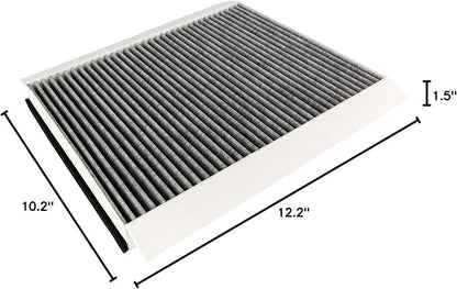 P606555 Cabin Air Filter with Activated Carbon Compatible with Truck VN 430 630 - Image 7