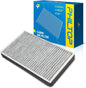 PHILTOP Cabin Air Filter w/Activated Carbon, Compatible by PHILTOP