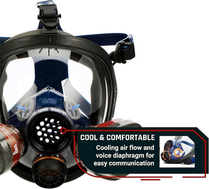 Parcil Distribution Full Face Respirator Mask - Image 3