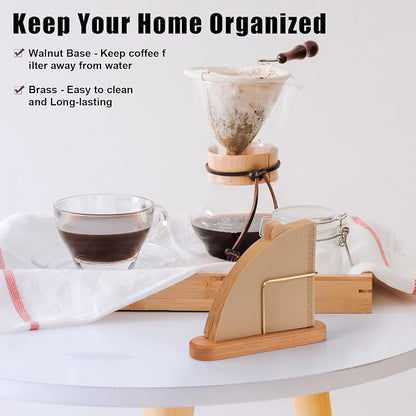 Cone Coffee Filter Holder, Stand Coffee Filter Storage, Coffee Filter Container - Image 2