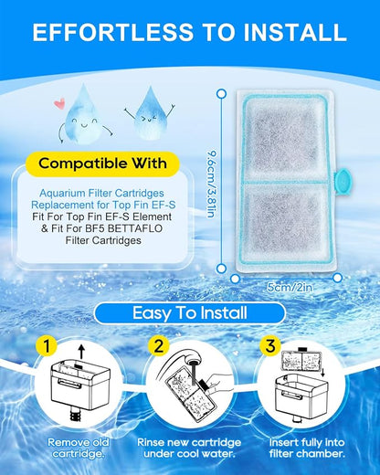 12 Pack Upgraded EF-S Filter Cartridge Compatible - Image 3