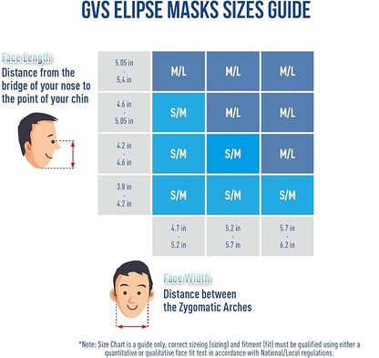 GVS SPR457 Elipse P100 Dust Half Mask Respirator - Image 8