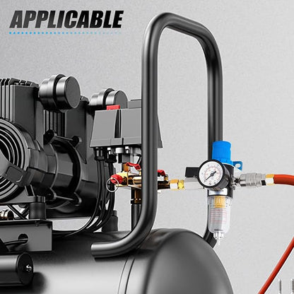 MEANLIN Air Compressor Moisture Filter, AFR2000 Air Line Filter, 1/4" NPT Inlet - Image 7