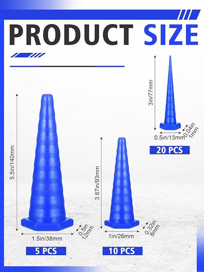 Hydraulic Oil Service Plugs Large Medium Small Sizes Multi Pack Rubber Drip - Image 2