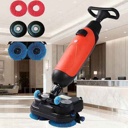 Commercial Floor Scrubber Machine Lightweight Electric Floor Cleaner by Oiyekntd