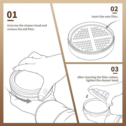 Vitamin C, E & A Shower Filter Replacement Cartridge Compatible - Image 4