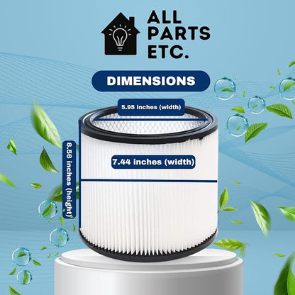 HEPA Cartridge Replacement Filter Compatible - Image 4