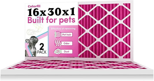 16x30x1 Air Filter by Colorfil | Color Changing Filters by ColorfilAirFilters