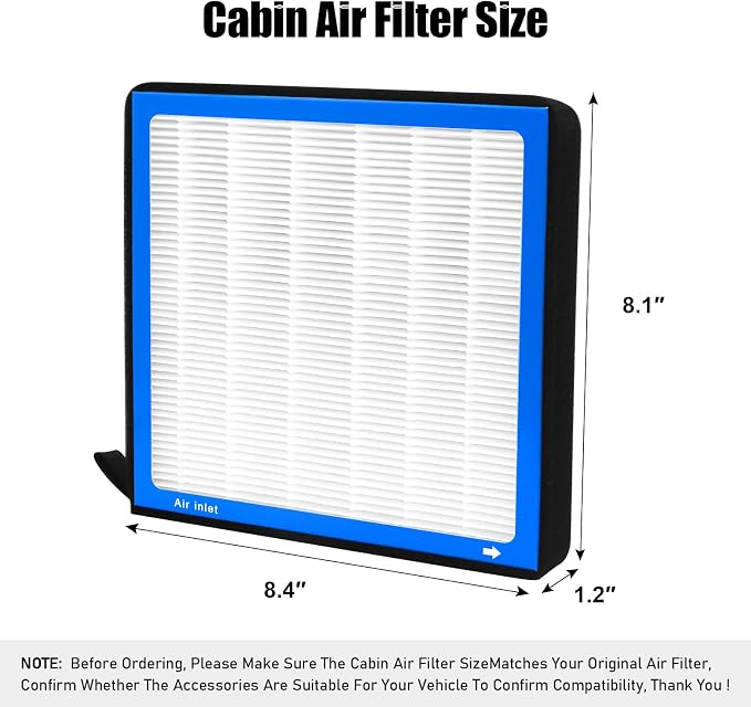 CF11182 Cabin Air Filter with activated carbon particle - Image 2