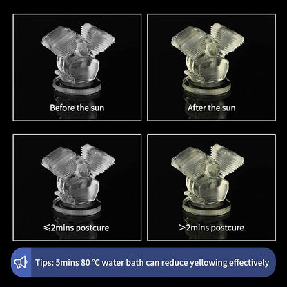 ANYCUBIC Water Washable 3D Printer Resin, 405nm High Precision UV-Curing 3D - Image 6