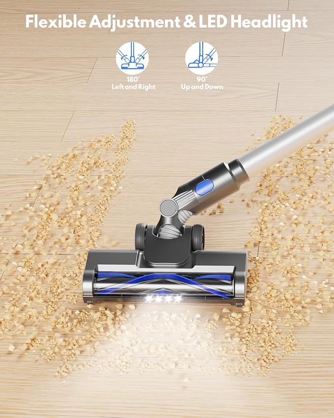 Cordless Vacuum Cleaner, Power Suction Stick Vacuum Cleaners - Image 7