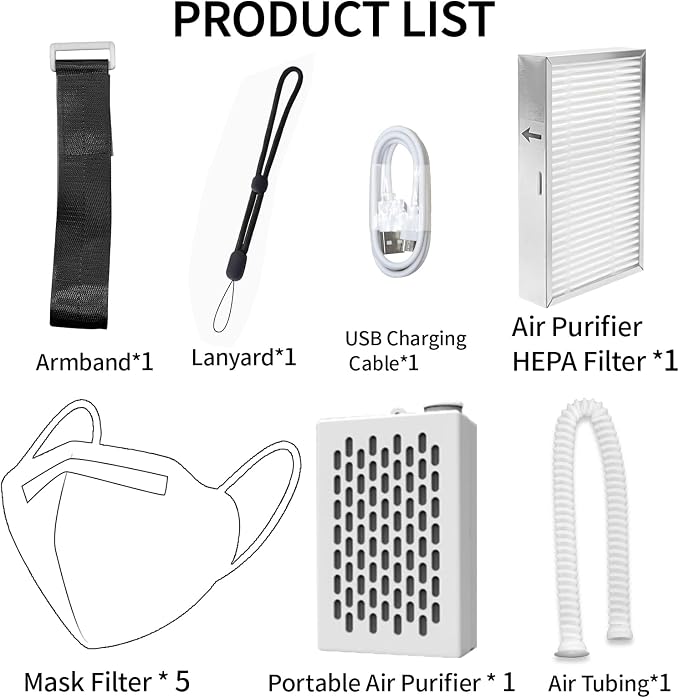 Electric Maskes with Fan, Fresh Air System, Breathe easily - Image 5