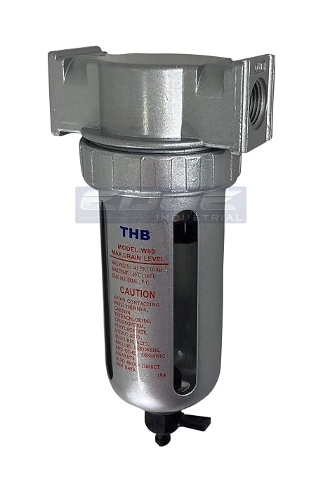 MID FLOW PARTICULATE FILTER/WATER TRAP by THB