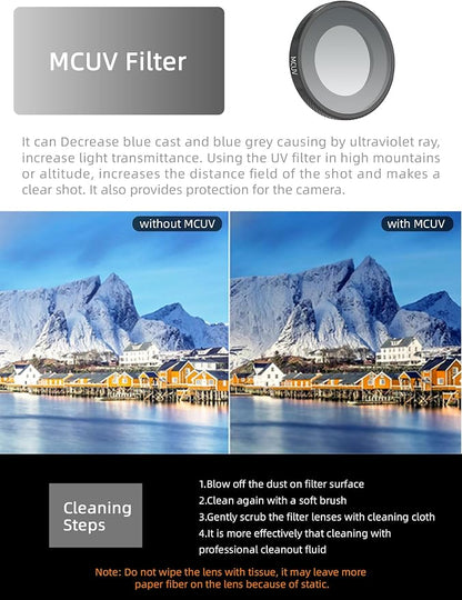 UV Filter Compatible with Insta360 GO Ultra Camera Accessories UV Protection - Image 6