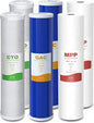 SimPure Whole House Water Filter Cartridges 5 Micron 20" x 4.5" PP+GAC+CTO by SimPure_Water