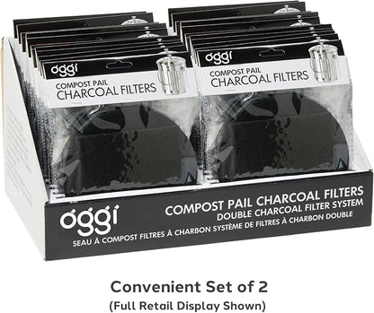 OGGI Set of 2 Charcoal Filters- Replacement Charcoal Filter - Image 5