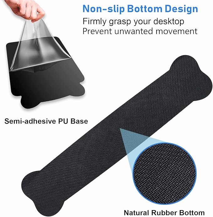 Wrist Rest Support Ergonomic Gel Mouse Pad & Memory Foam Keyboard Set, Non-Slip Rubber PU Base for Home Office Working Studying Easy Typing & Pain Relief - Floral Quote Bible Verses Psalm 46:5