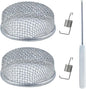 2 Pack RV Flying Insect Screen Furnace Vent Cover Bug Screens, 2.8 x 1.3 Inch by Unknown