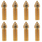 8Pcs K1 Nozzles 0.4mm, Brass High-Speed 3D Printer Nozzles Compatible by TIEXYE