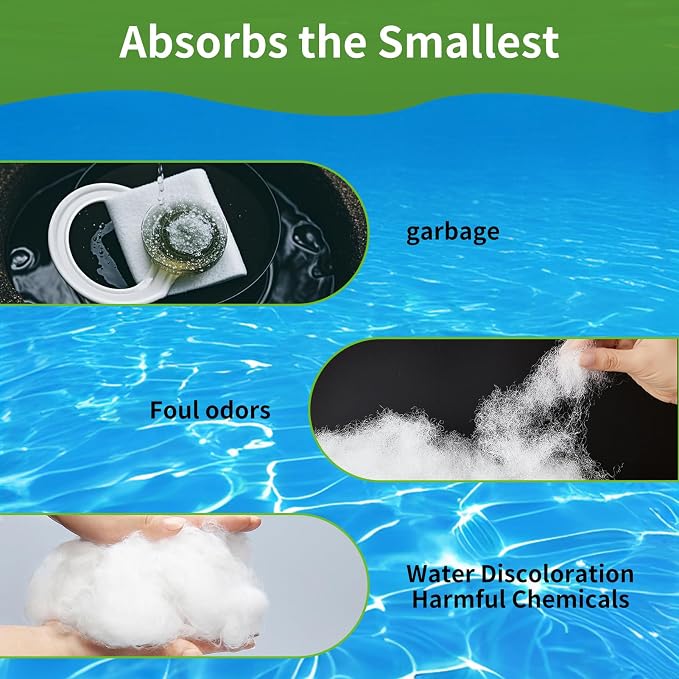 Aquarium Filter Floss 12"x72"x0.13" Filter Floss - Image 6