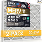 BNX TruFilter 20x23x1 Air Filter MERV 11- MADE IN USA by BNX