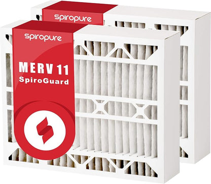 SpiroPure 16x26x5 White-Rodgers FR1400-100 Aftermarket Filters, MERV 11 by SpiroPure