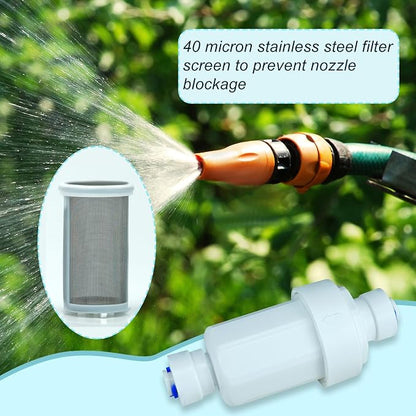 Outdoor Misting System Water Filter 2 Pieces Calcium Inhibitor Filter - Image 3