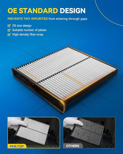 PHILTOP Cabin Air Filter, CF11811 Compatible - Image 2