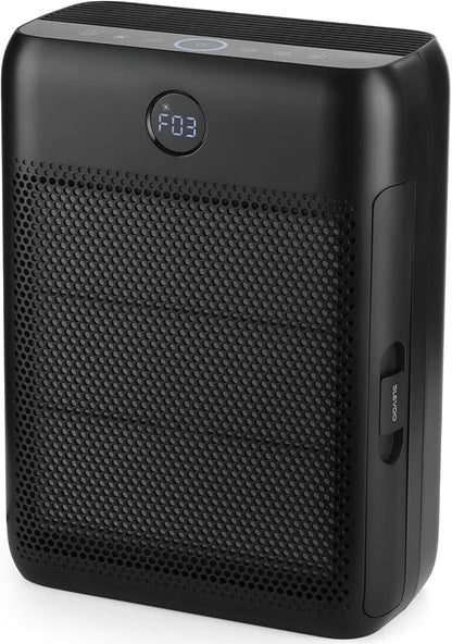 Slevoo Air Purifier for Home Large Room, H13 True HEPA Filter Air Purifiers & 3 by Slevoo