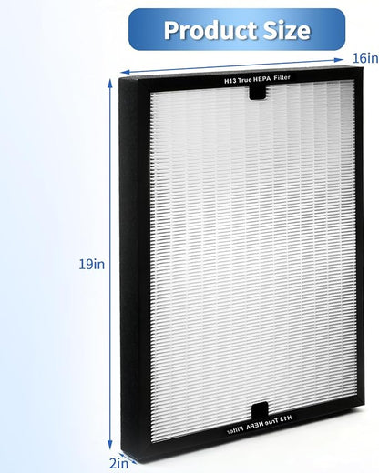 HEAP 550 Replacement Filter, HEPA Air Filter 16x19x2 inch, Compatible - Image 4