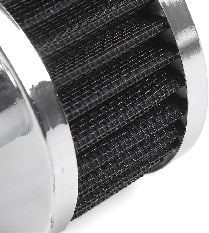 MUGE RACING 23mm Car Air Filter Universal Cold Air Intake Filter High Flow Vent - Image 6