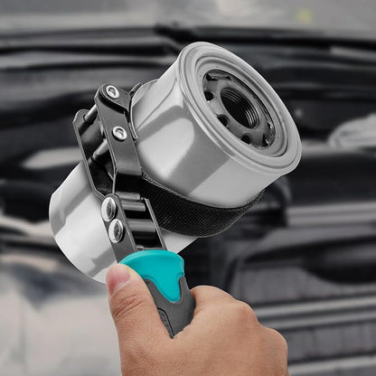 DURATECH Anti-Slip Small Swivel Oil Filter Wrench, Oil Filter Removal Tool Fits - Image 7