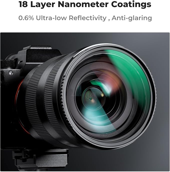 K&F CONCEPT 77mm MC UV Lens Protection Filter - Image 3