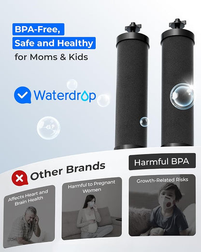 Waterdrop Black Water Filter, Replacement - Image 5