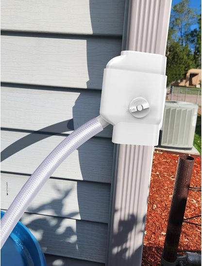 Gutter Downspout Diverter with Built-in Filter Screen Fits - Image 7