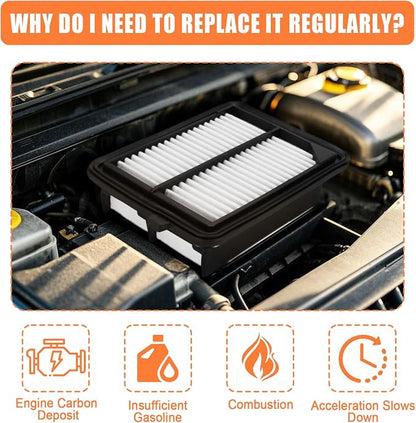 17220-5K0-A00 Air Filter Replacement Compatible - Image 4
