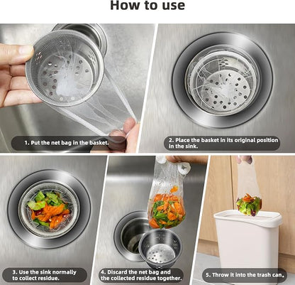 XMALL Disposable Residue Filtering Bag 200 PCS，Suitable - Image 6