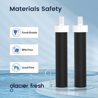 GLACIER FRESH Water Bottle Filters, Replacement - Image 4