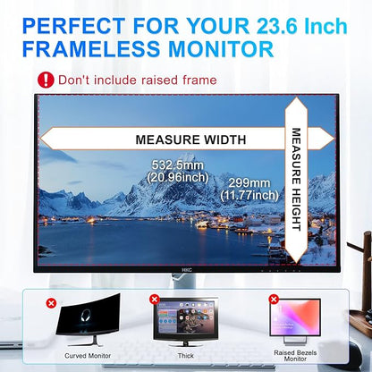 Magnetic 23.6 Inch Privacy Screen - Image 5