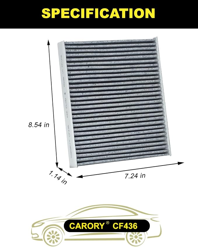 Cabin Air Filter w/Activated Carbon - Image 5
