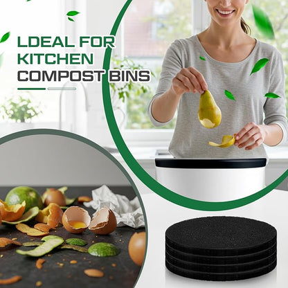 Pangda 4 Pack Oval-Shaped Charcoal Filters - Image 6