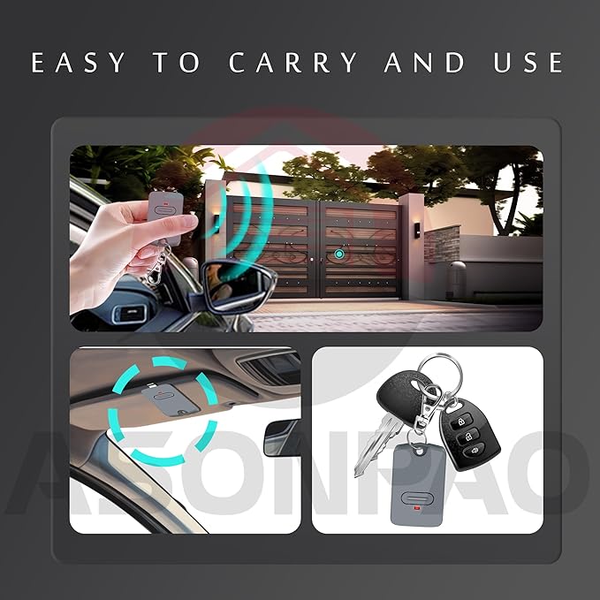 Mighty Mule FM135 MMT103 Gate Opener Remote - Pack of 2【10-Year-Warranty】
