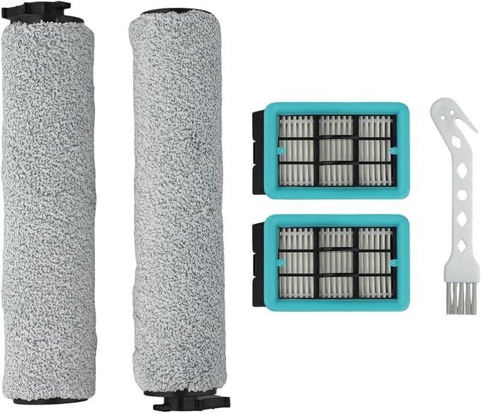 Replacement Brush Filter and Roller Brush Set, Compatible - Image 2