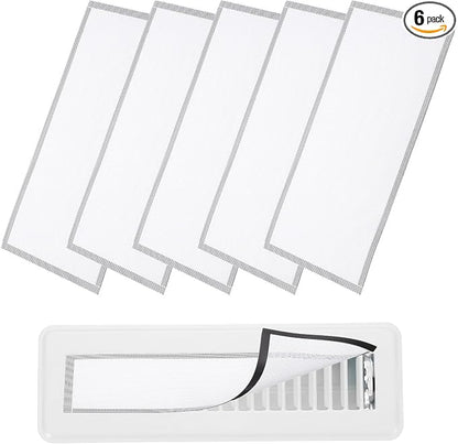 YOKIVE 6 Pcs Magnetic Floor Vent Covers, Floor Register Cover PVC Mesh Air Vent by YOKIVE