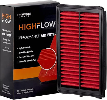 HIGHFLOW High Performance, Pre-Oiled Disposable Engine Air Filter PA99540X | by PremiumGuard