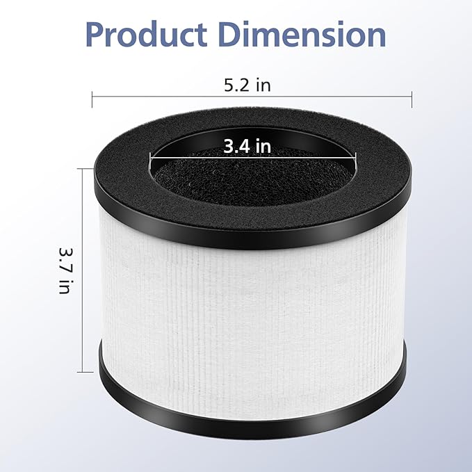 2 Pack TZ-K1 Replacement Filter Compatible - Image 5