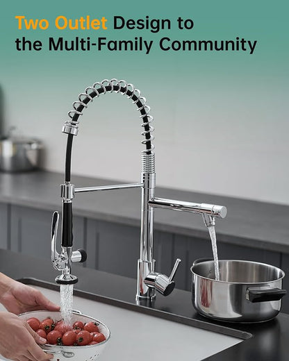 Fapully Chrome Kitchen Faucet - Image 3