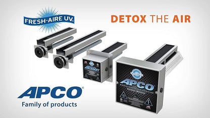 APCO Carbon Cell Matrix HVAC In-Duct UV Light Air Purifier - Image 9