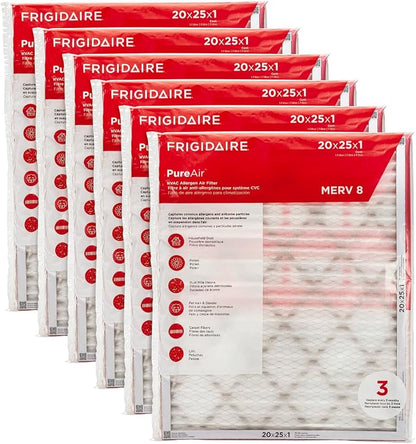 Frigidaire PureAir® 20x25x1 MERV 8 Allergen Electrostatic Pleated Air - Image 6
